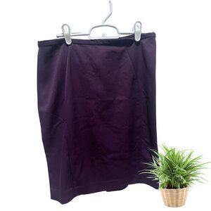 H&M Elegant Purple Pencil Skirt